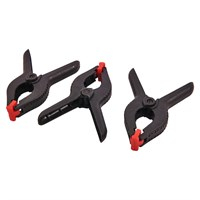 Amtech 3pc 6inch Plastic Spring Clamps